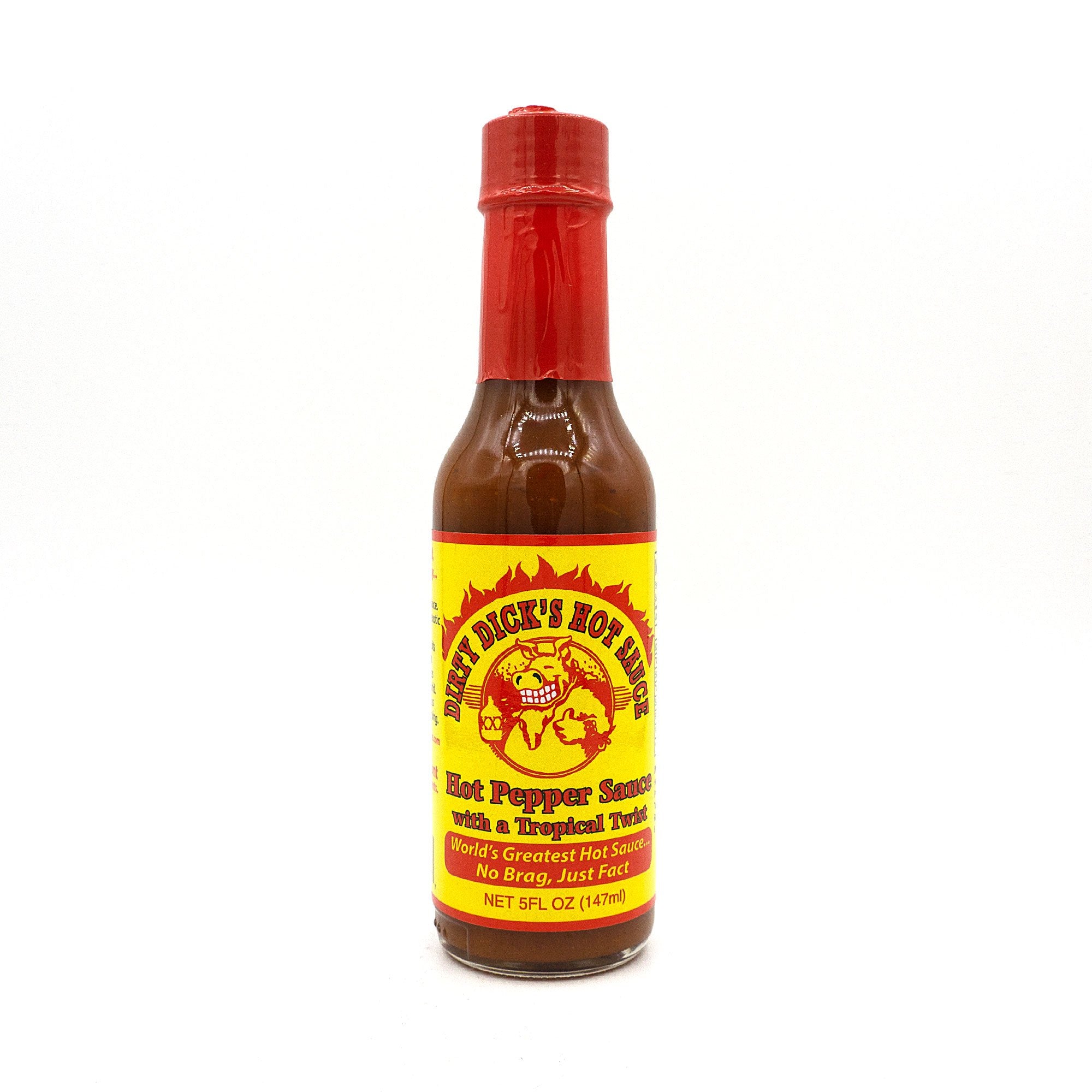 Hot Sauce - Dirty Dick's - Hot Pepper Sauce With A Tropical Twist