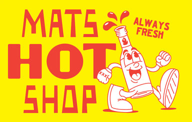 Mat's Hot Shop - Free Sticker - Mat's Hot Shop - Australia's Hot Sauce Store